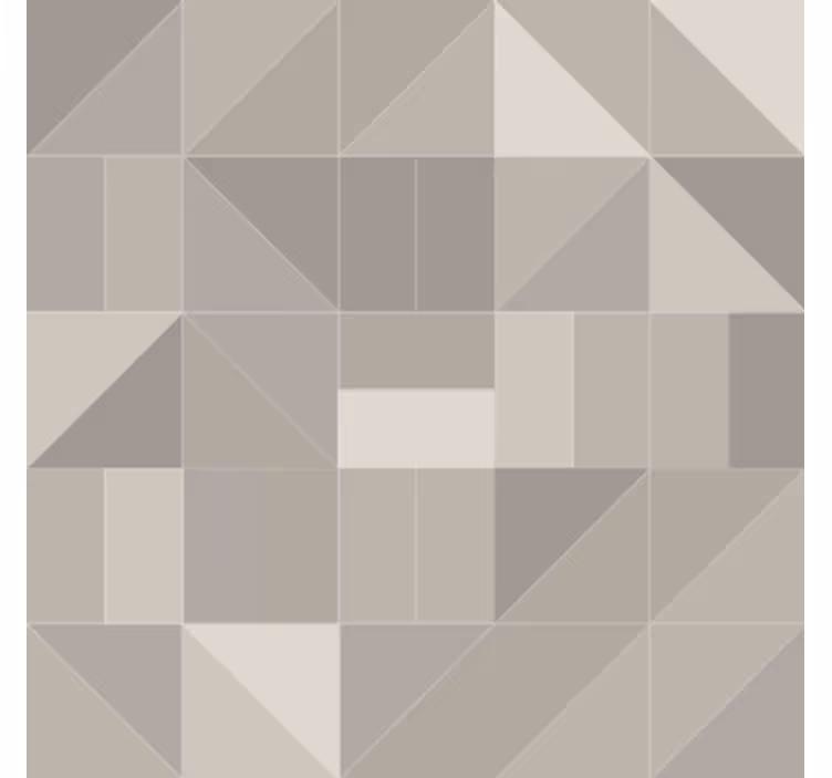 Podmetač za čaše s geometrijskim trokutastim motivom - TenStickers