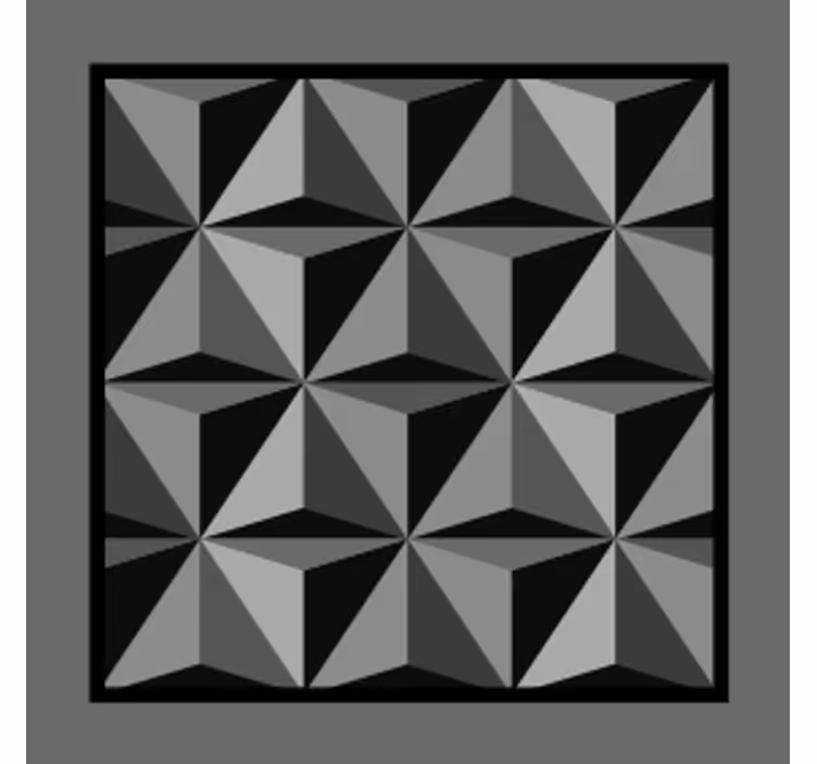 Podmetač za čaše s geometrijskim uzorkom - TenStickers