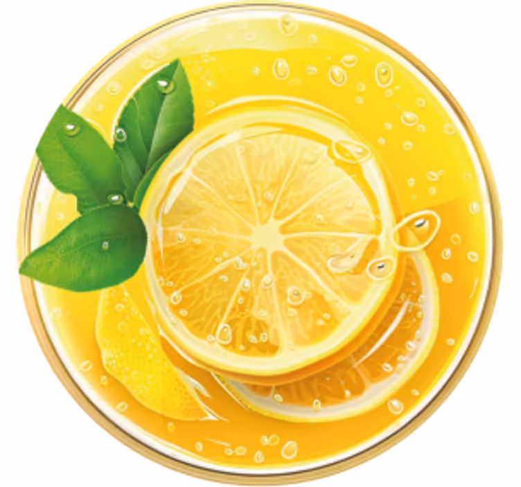 Podmetač za čaše limunada - TenStickers
