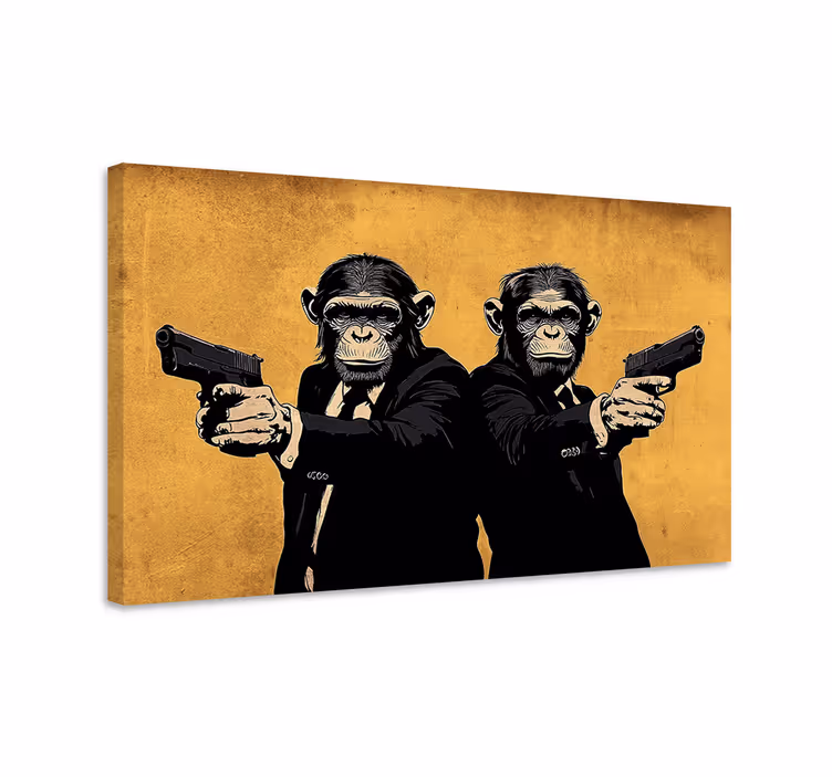Slika na platnu umjetnost pulp fiction - TenStickers