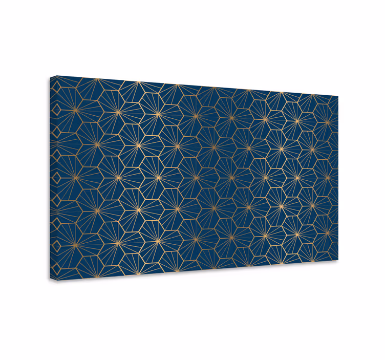Slika na platnu geometrijski uzorak - TenStickers