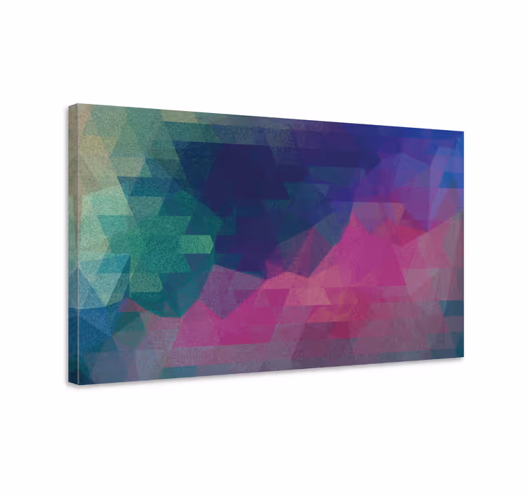 Mosaico abstracto colorido mozaik otisci na platnu - TenStickers