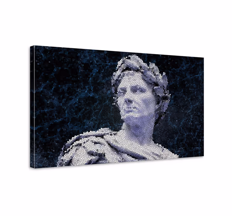 Mosaico romano antiguo mozaik otisci na platnu - TenStickers