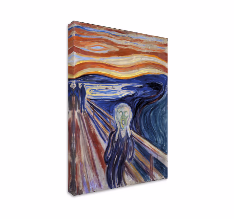 Personas van gogh ljudi ispis na platnu - TenStickers