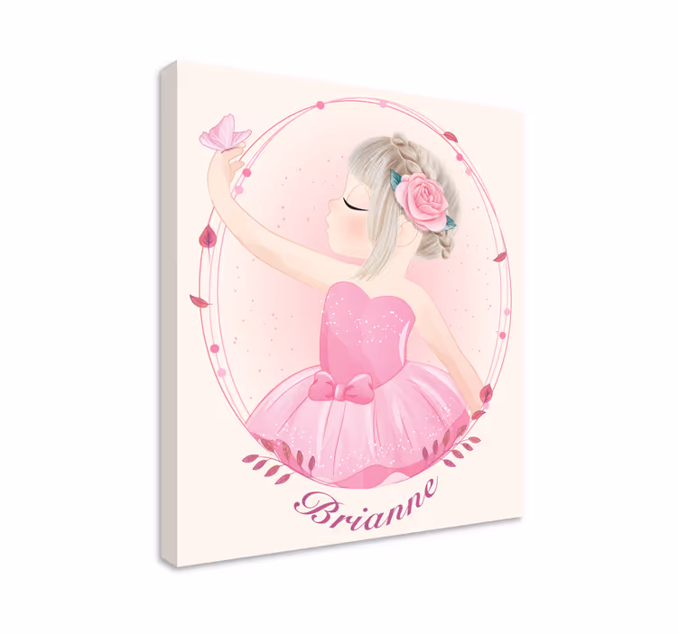 Slika na platnu djeca plesna balerina djevojčica - TenStickers