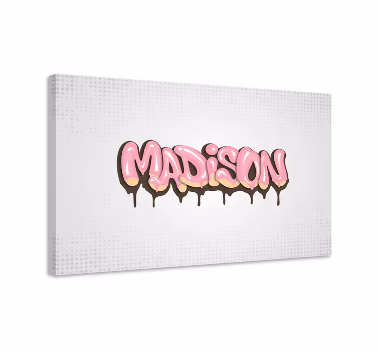 Mladi prilagodljivi grafiti tinejdžerski tisak na platnu - TenStickers