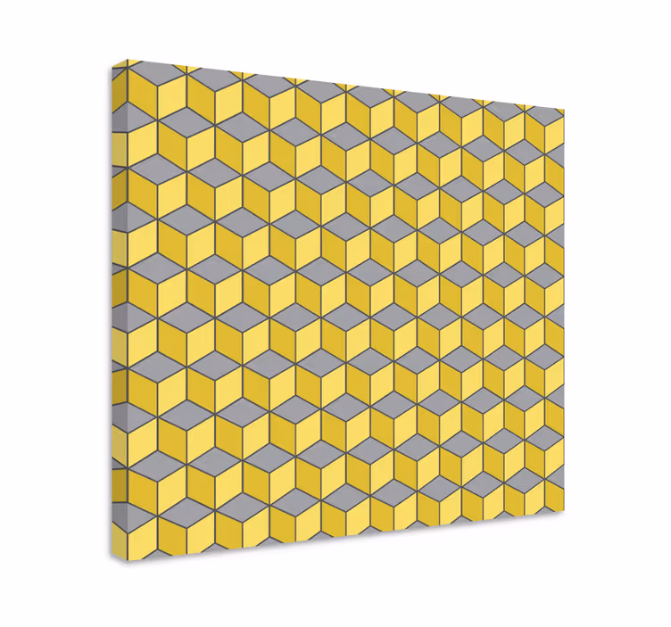 Pantone sqaures 3d otisci na platnu - TenStickers