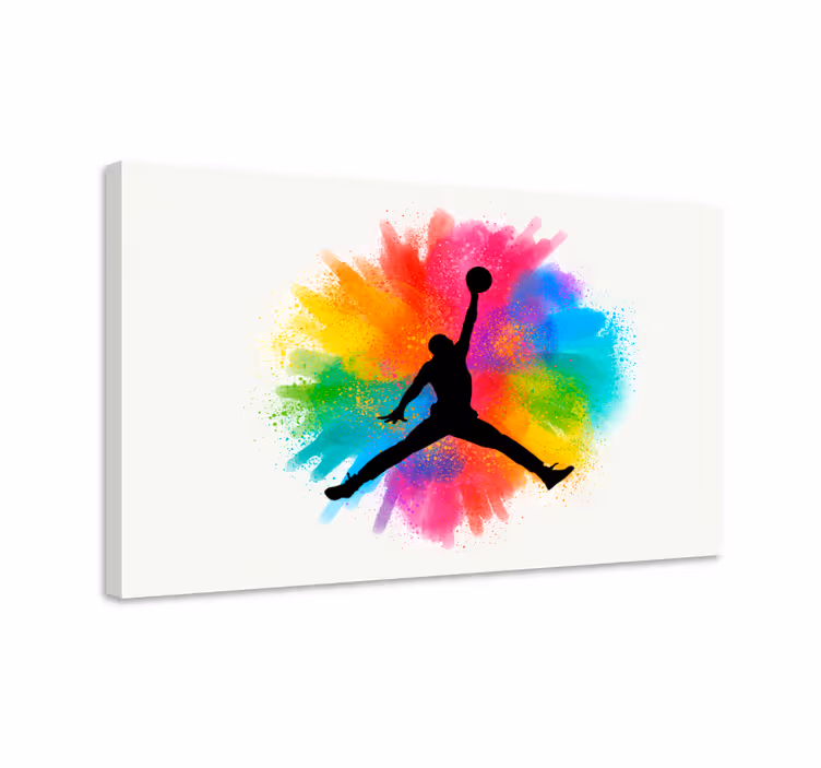 Michael jordan cool košarkaško tinejdžersko platno - TenStickers