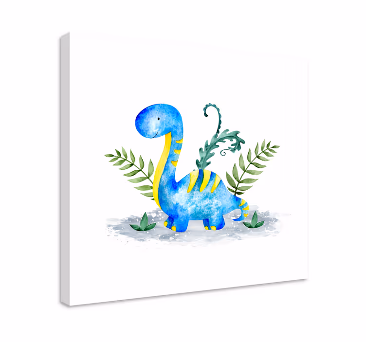 Otisci platna dinosaura s dugim vratom - TenStickers