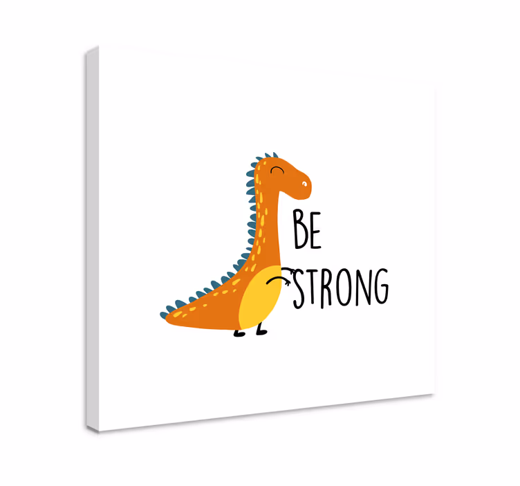 Dinosaur biti snažni nordijski umjetnički printovi - TenStickers