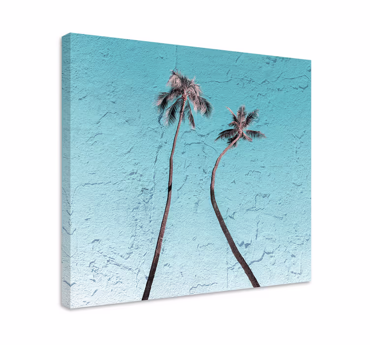 Slika na platnu cvijeće i biljke elegantne palme - TenStickers
