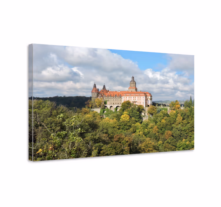 Slika na platnu gradova povijesni dvorac pejzaž - TenStickers