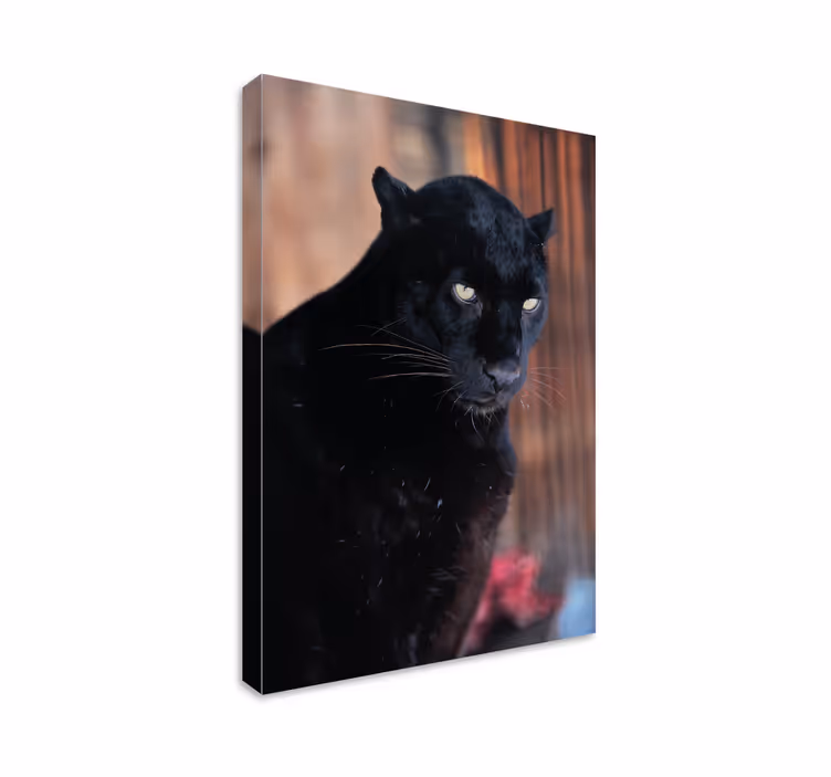 3d otisci platna koji vrebaju leoparda - TenStickers