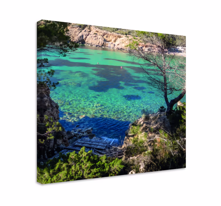 Slika na platnu krajolici mirni oceanijski pejzaž - TenStickers