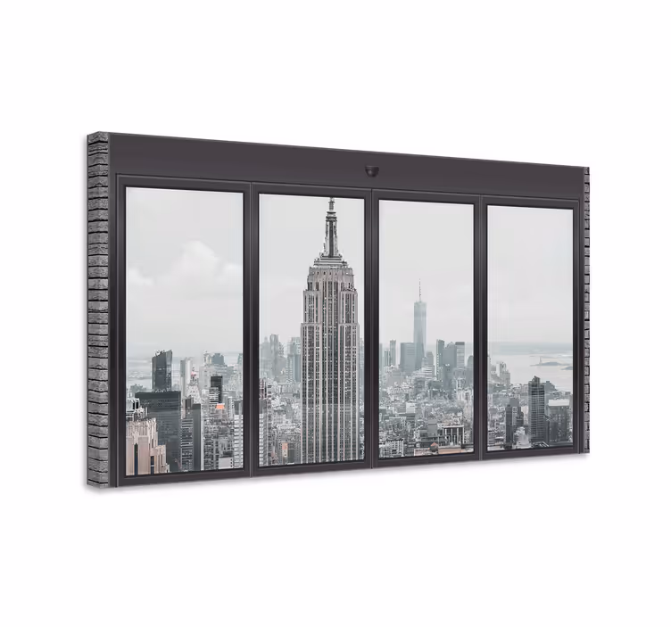 Slika na platnu gradova pogled na empire state - TenStickers