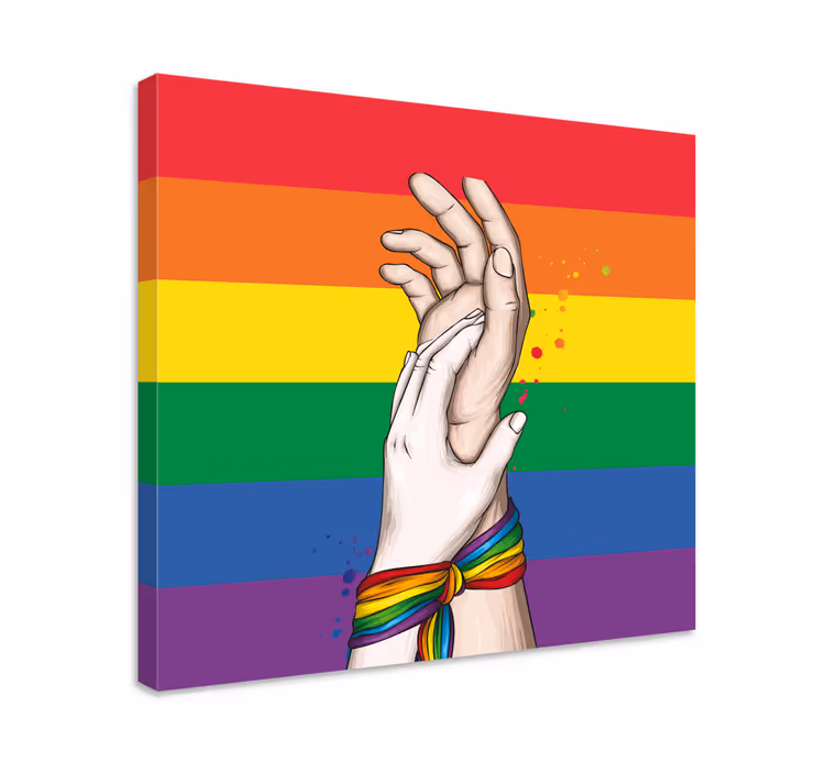 Slika na platnu citati jedinstvo u različitosti - TenStickers