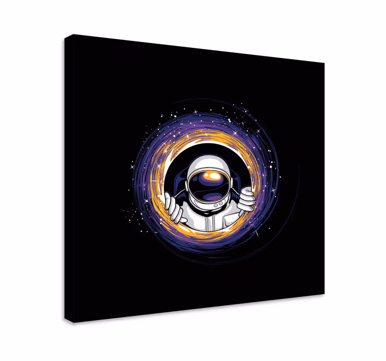 Slika na platnu video igre astronautovo zagrljaj portal - TenStickers