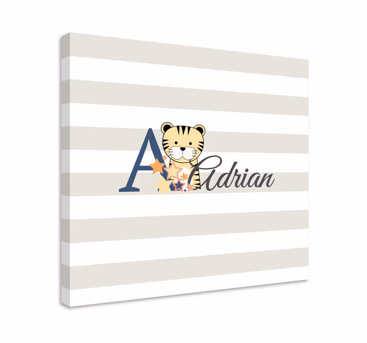 Slika na platnu mačke adrian tigra - TenStickers