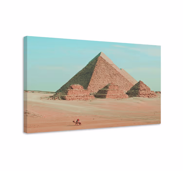 Slika na platnu gradova pyramide u gizi - TenStickers