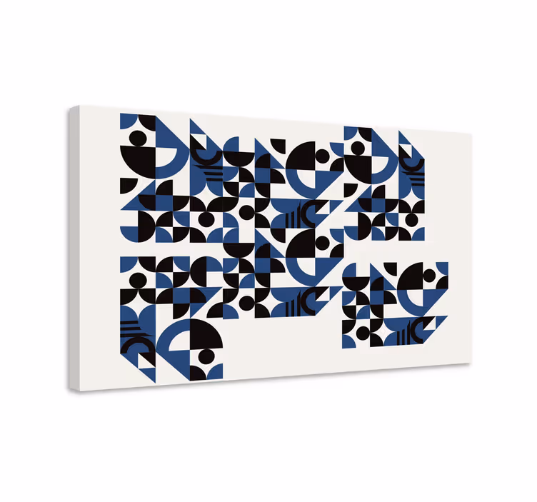 Slika na platnu geometrijski dinamični uzorci - TenStickers