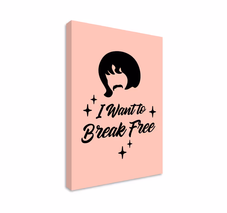 Slika na platnu citati ikonične fraze inspiracije - TenStickers
