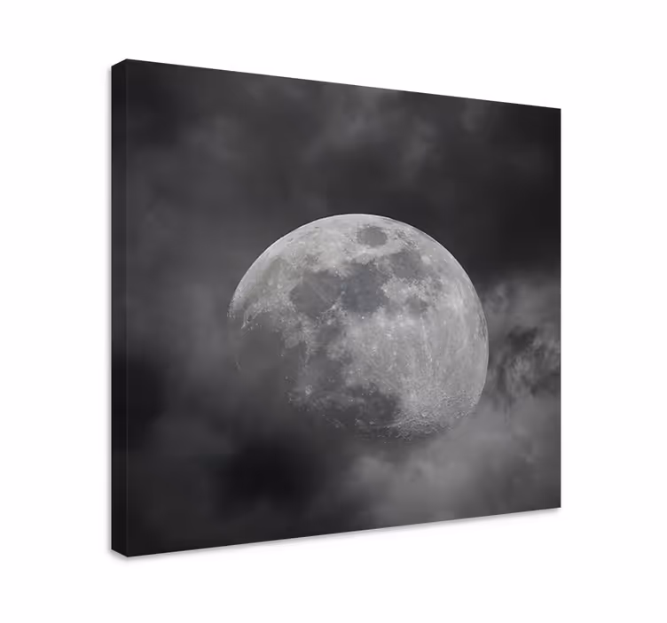 Slika na platnu ukraš tajanstovni lunarni oblaci - TenStickers