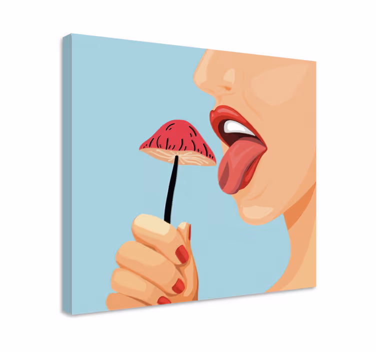 Slika na platnu voće slatka jagodasta napast - TenStickers