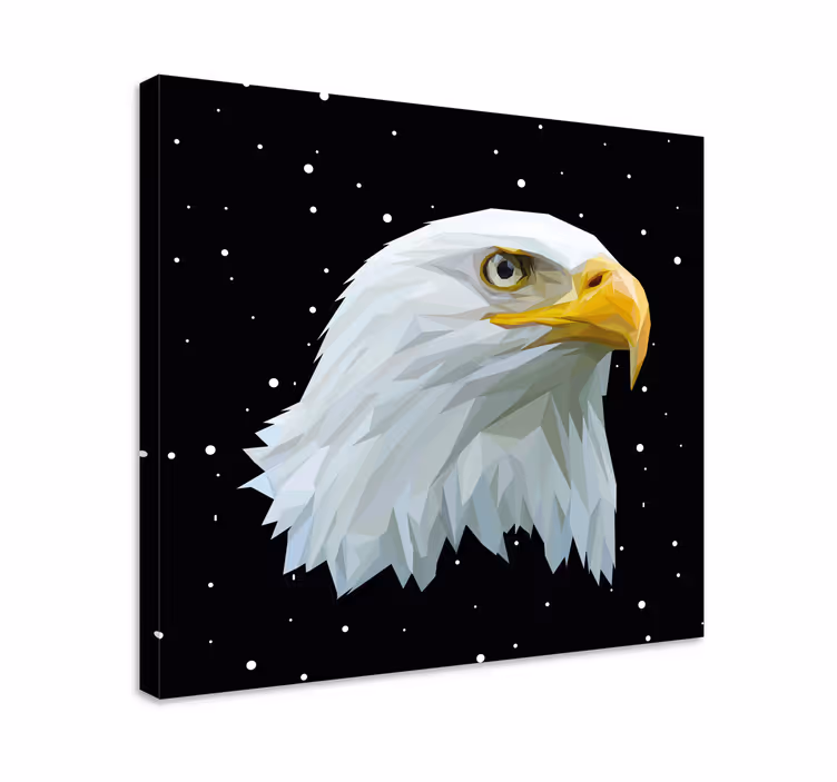 Slika na platnu ptica portret orla - TenStickers