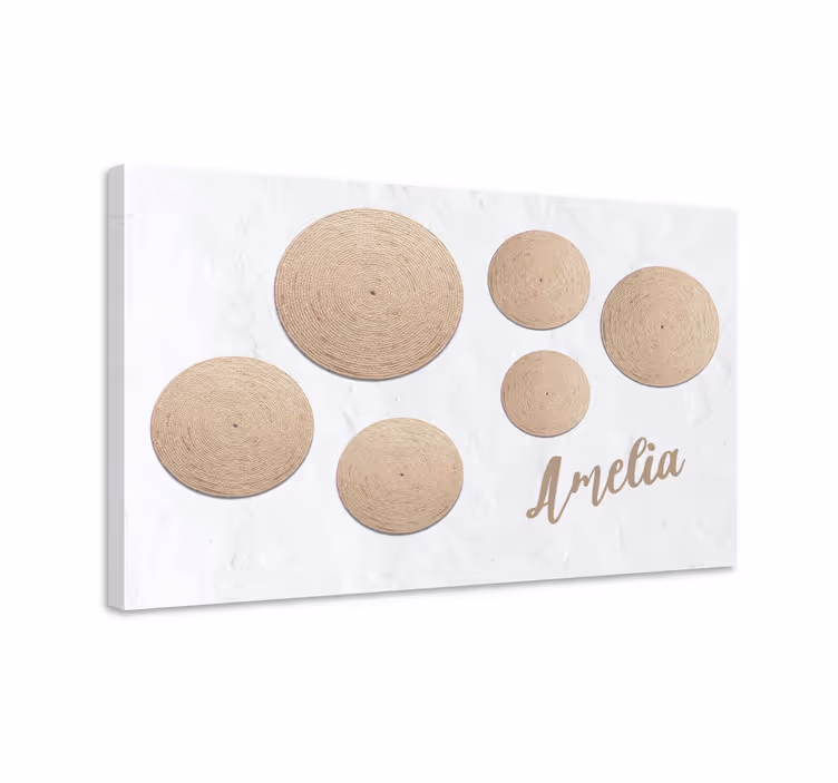 "boho" tekstura imitacija rustikalnog platna - TenStickers