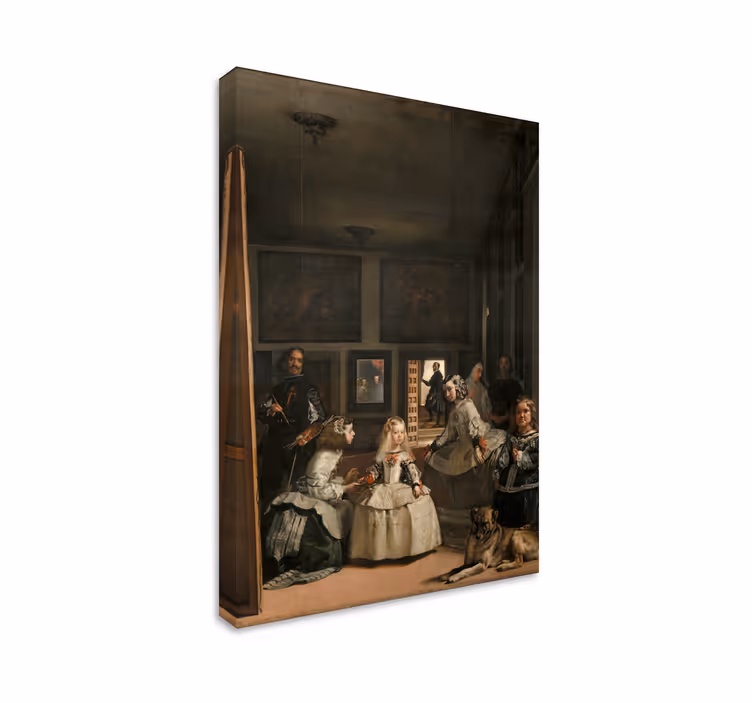 Slika na platnu umjetnost "Las Meninas""Las Meninas" je slikovni  - TenStickers