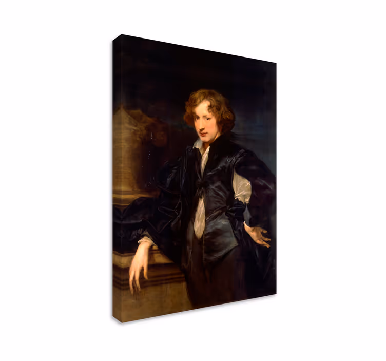 Slika na platnu umjetnost van Dyckov autoportretVan Dyck je nacrt - TenStickers