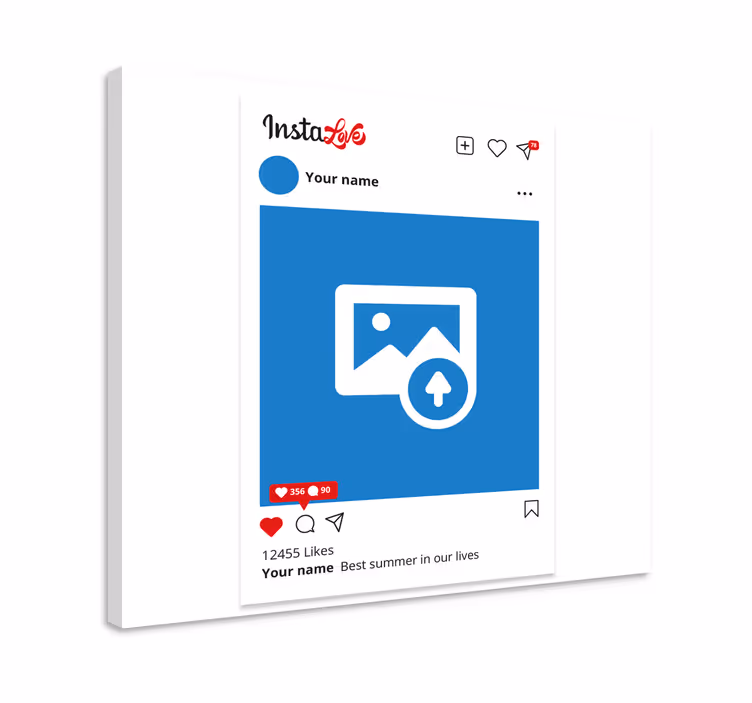Personalizirane slike na platnu instalirati - TenStickers