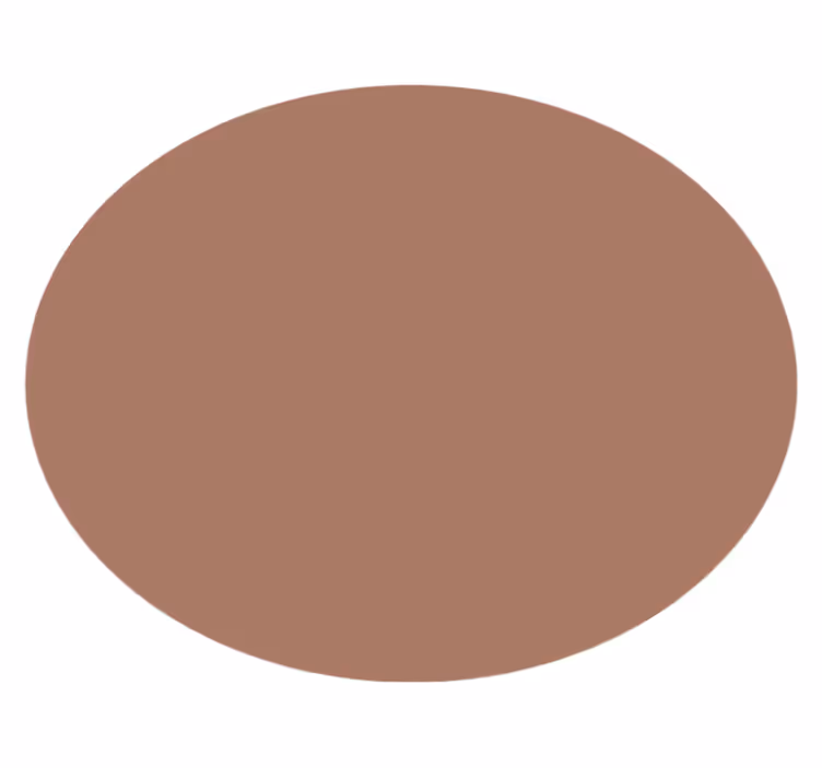 Vinil podovi kružni mocha mousse - TenStickers