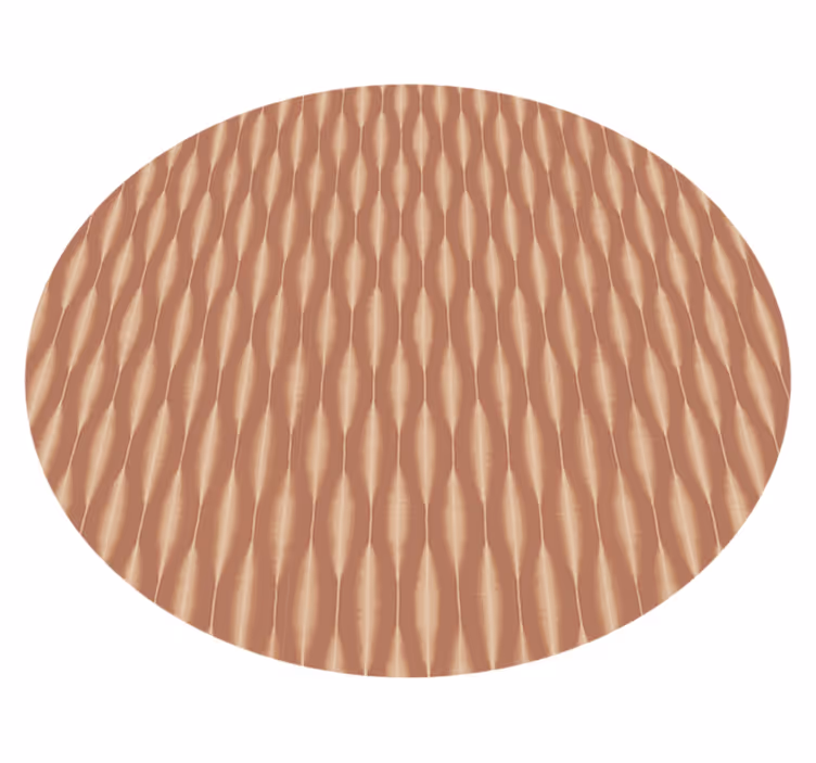 Vinil podovi moderan ikat kasuri mocha mousse - TenStickers