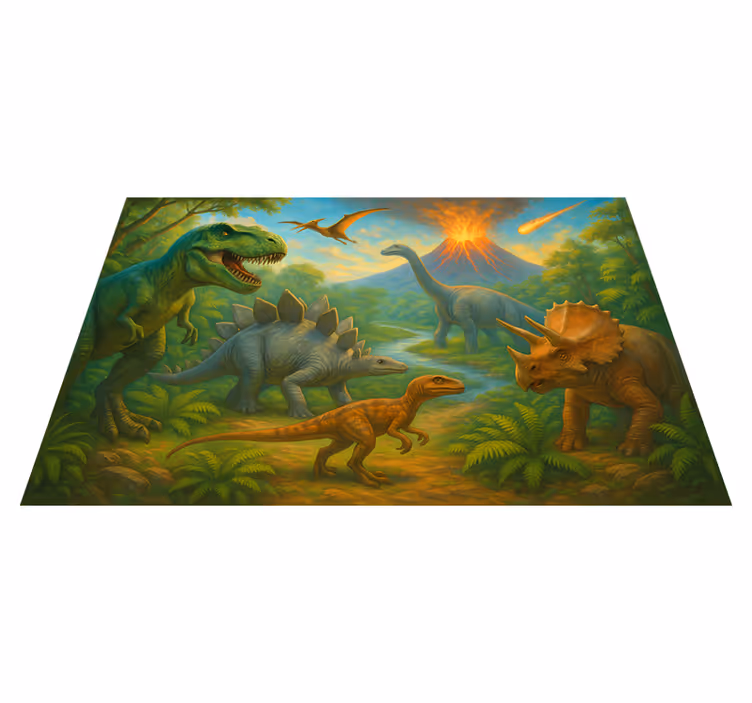 Vinil podovi životinja izumiranje dinosaura - TenStickers