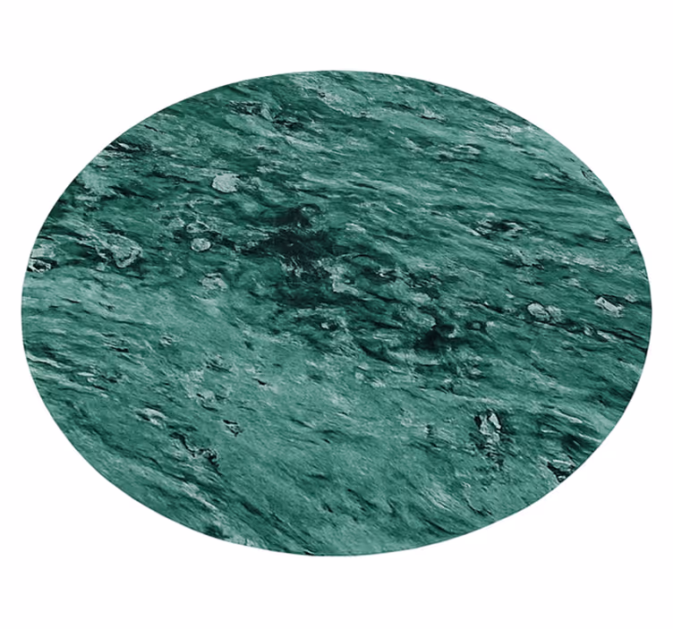 Vinil podovi zelena elegantan mramorni efekt - TenStickers