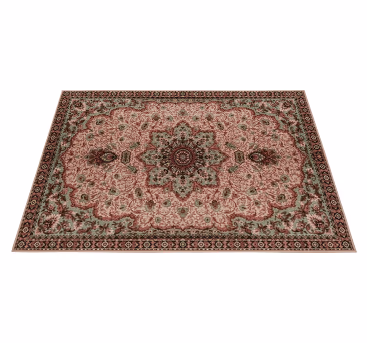 Vinil podovi dnevna soba vintage rose - TenStickers