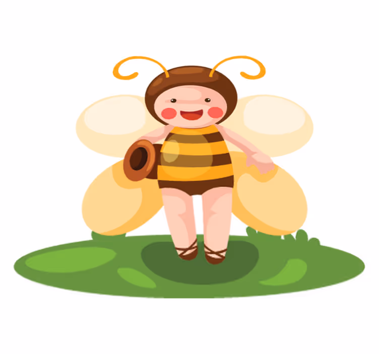 Vinil podovi životinja po mjeri bee - TenStickers