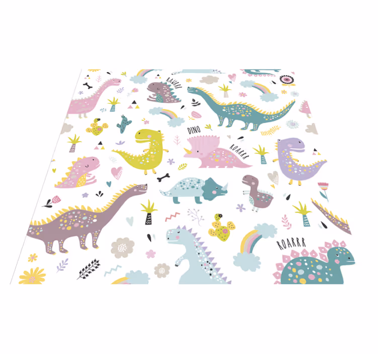 Vinil podovi životinja dinosaur kallax - TenStickers