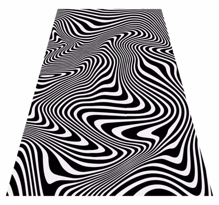 Vinil podovi životinja zebra 3d efekt - TenStickers