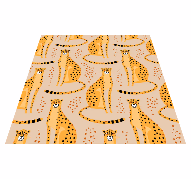 Vinil podovi životinja s uzorkom leoparda - TenStickers