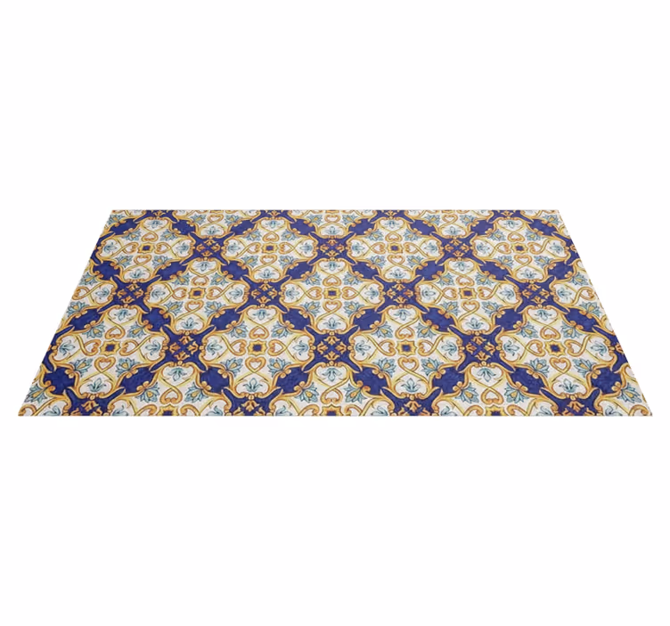 Vinil pod u kuhinji regal mediterranean - TenStickers