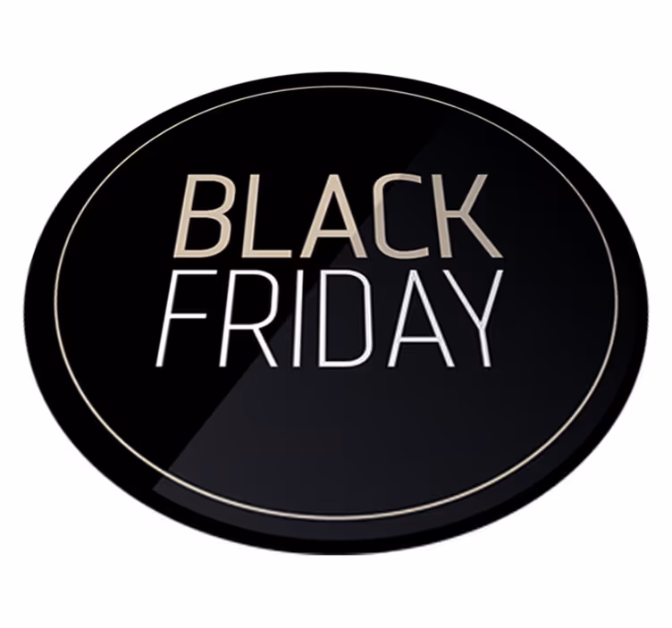 Vinilni tepih black friday elegantna promocija - TenStickers