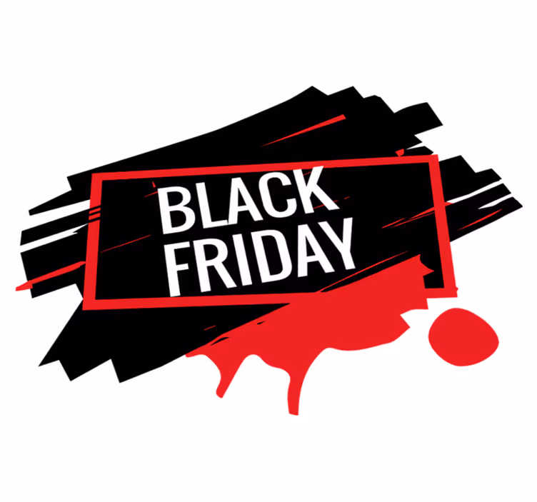 Vinilni tepih black friday moderna naljepnica - TenStickers