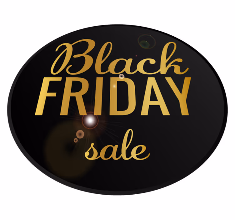 Vinilni tepih black friday elegantna rasprodaja - TenStickers