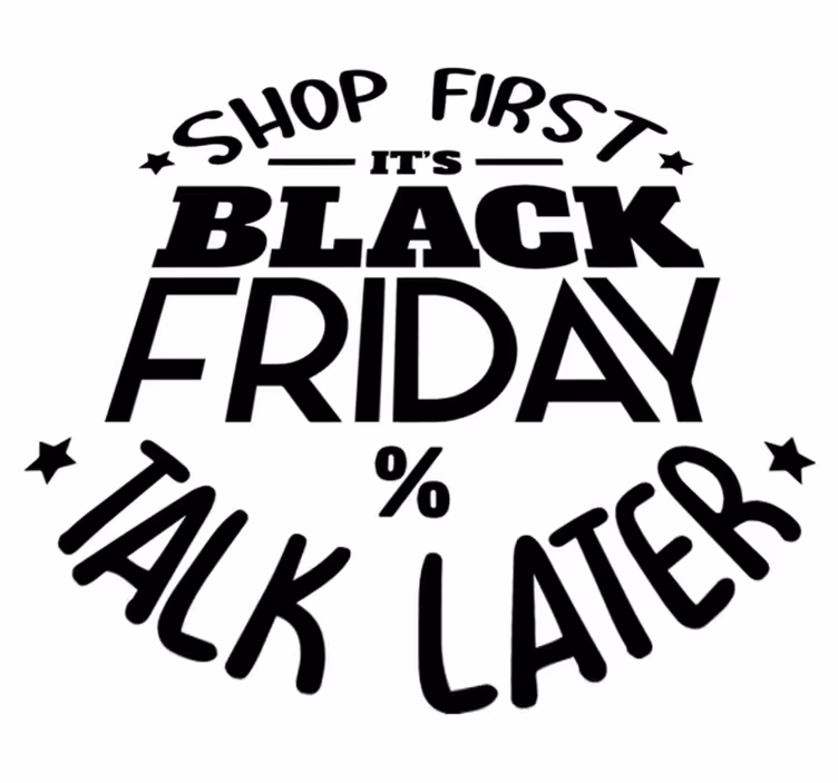 Vinilni tepih black friday kupi prvo, pričaj kasnije - TenStickers