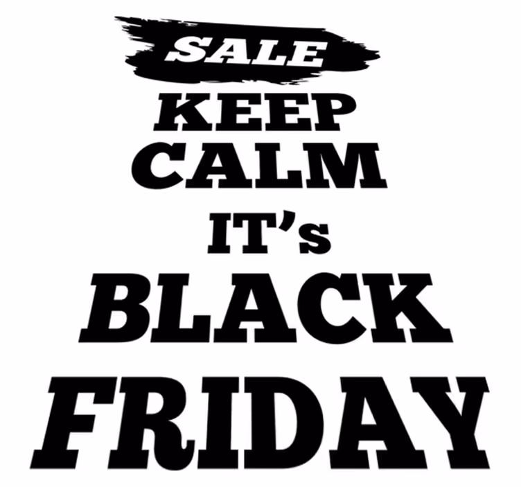 Vinilni tepih black friday promotivna rasprodaja - TenStickers