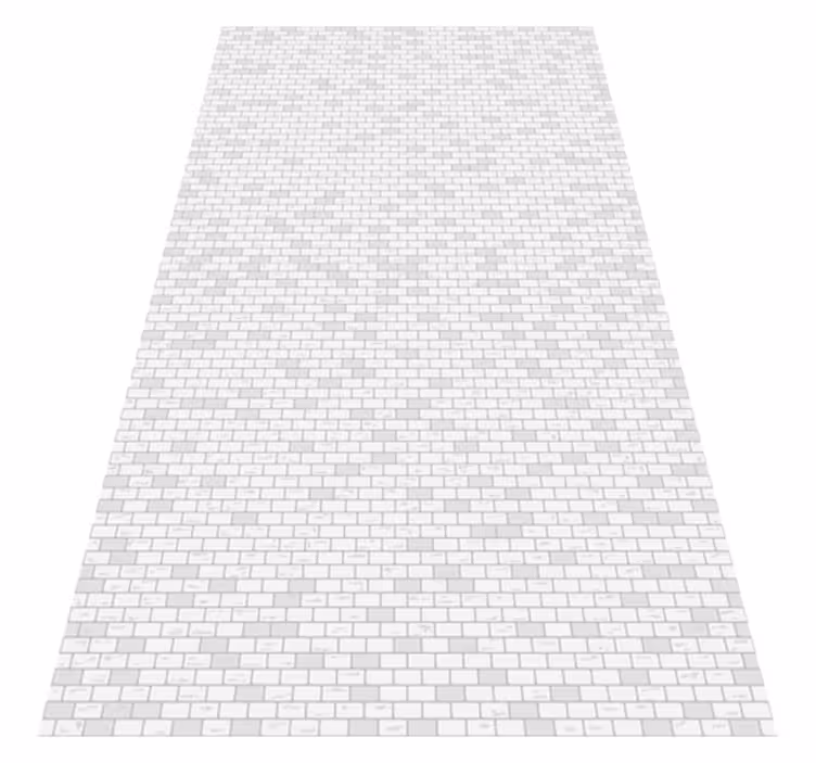 Vinil pod u kuhinji s elegantnim uzorkom opeke - TenStickers