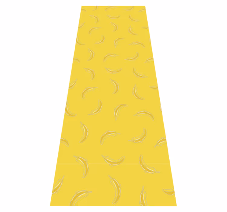Vinil pod u kuhinji u boji pantone banane - TenStickers
