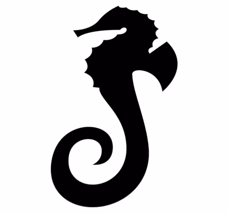 Vinil podovi za kupatilo sea horse pack - TenStickers